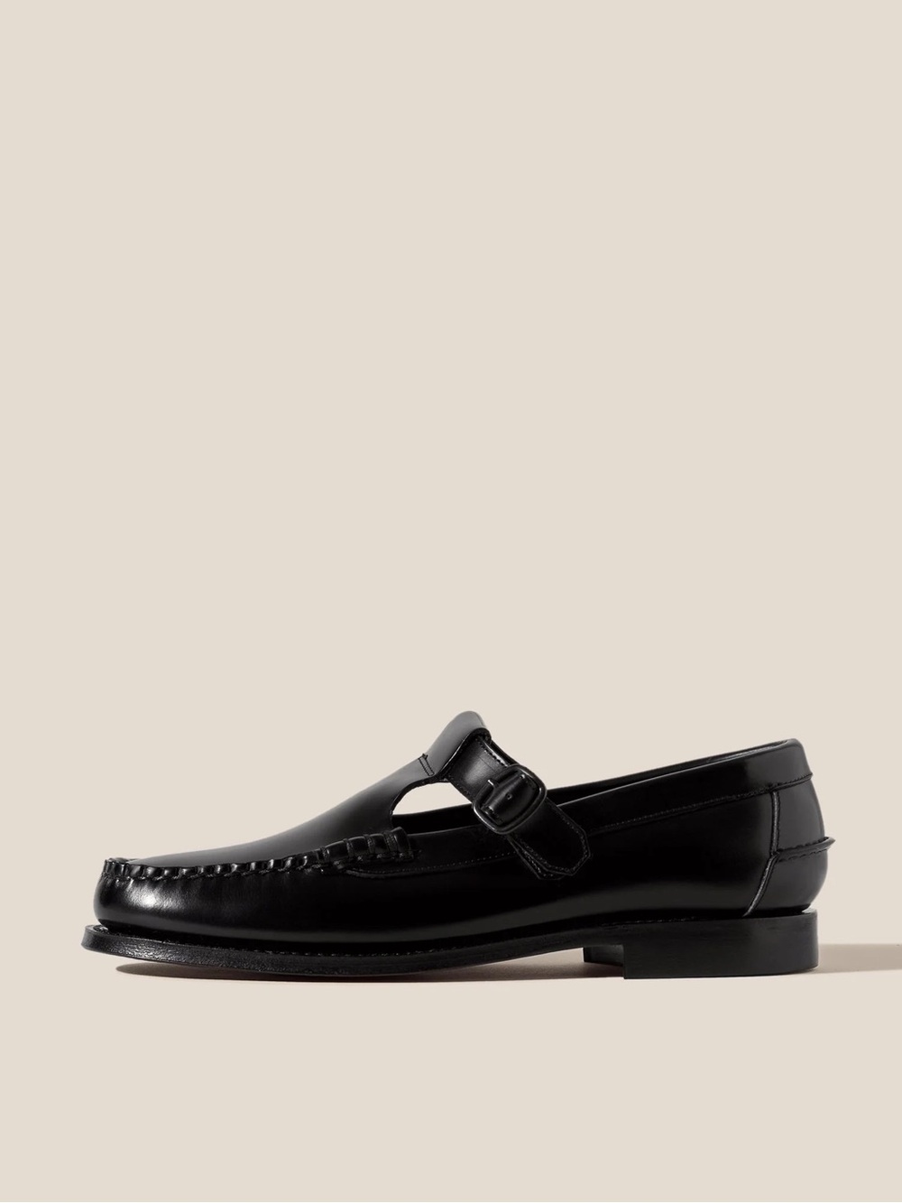 Hereu // Alber T-bar Leather Loafers